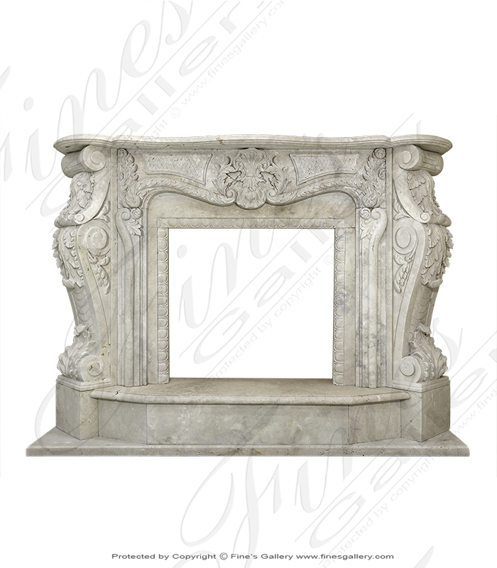 Emperors Garden Beige Marble Surround