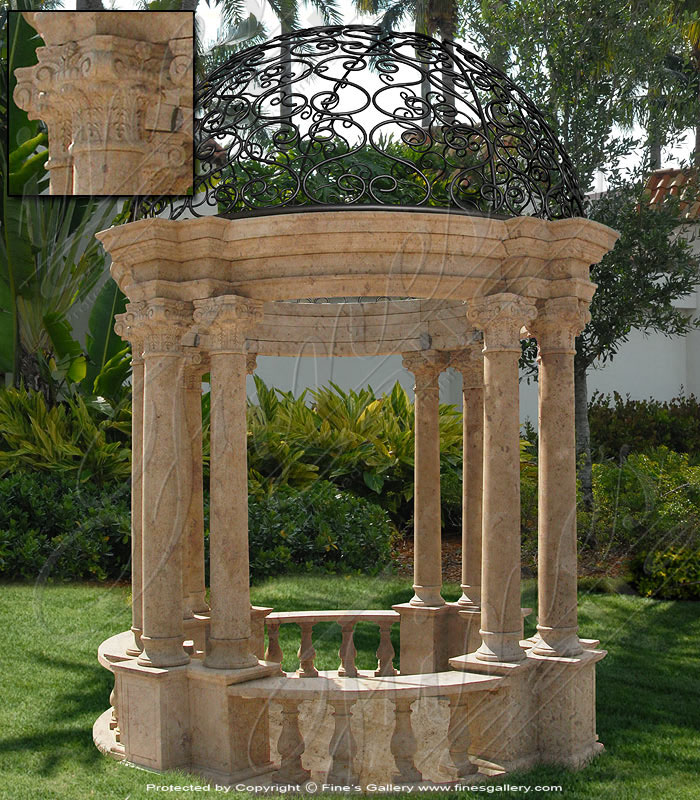 Polished Calcium Gazebo