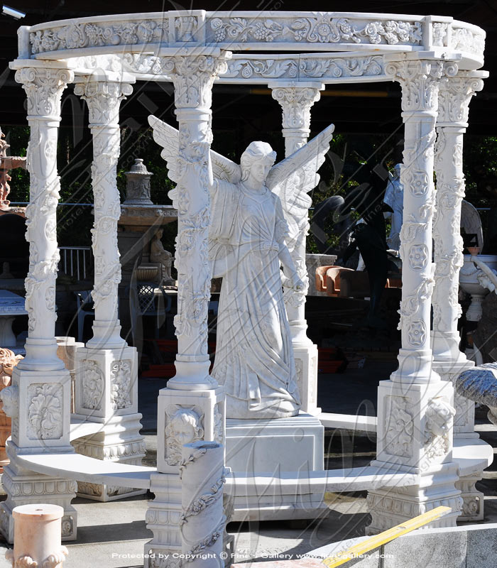White Marble Gazebo