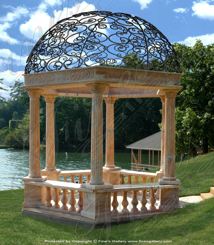 Rosetta Marble Gazebo