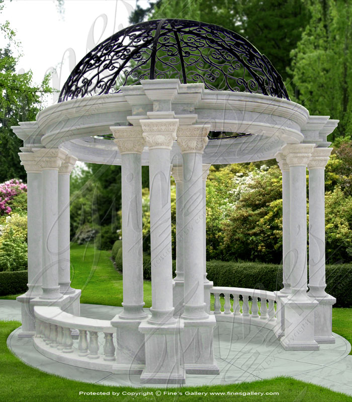 Marble Dreamscape Gazebo