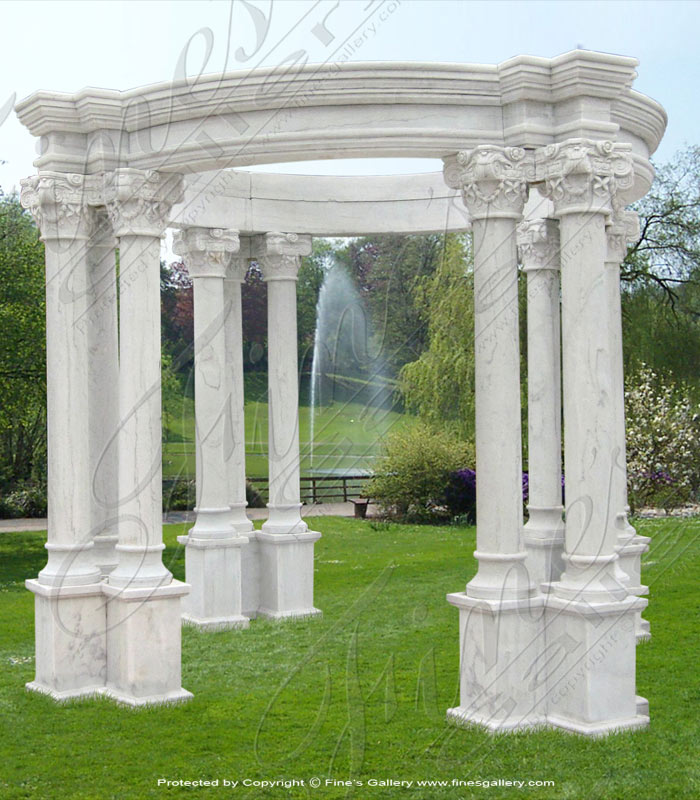 Classical Beauty Marble Gazebo