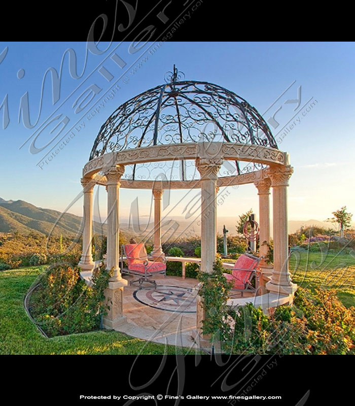 Rosetta Marble Gazebo