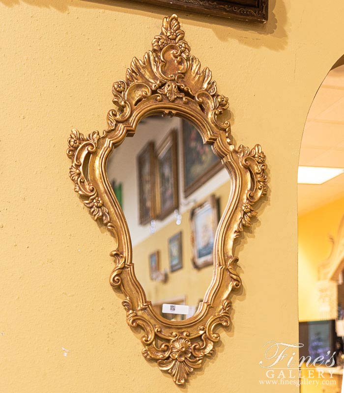 French style Mirror with Gold Gild Finish ( Pair )