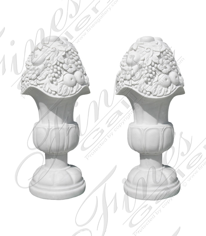 Roman Tuscan Marble Planters