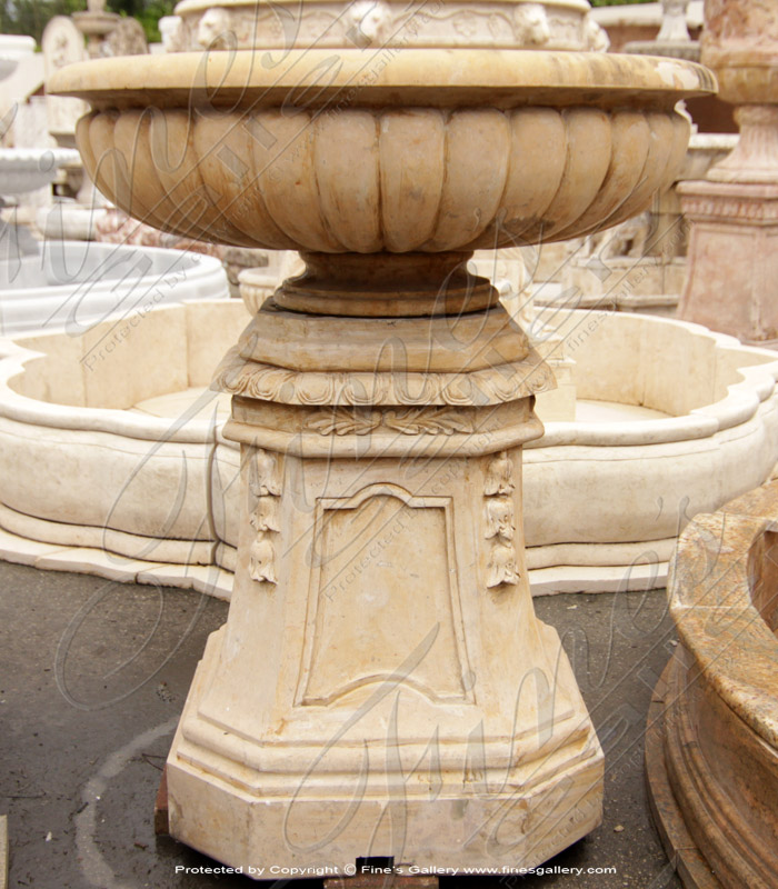 Golden Marble Planter