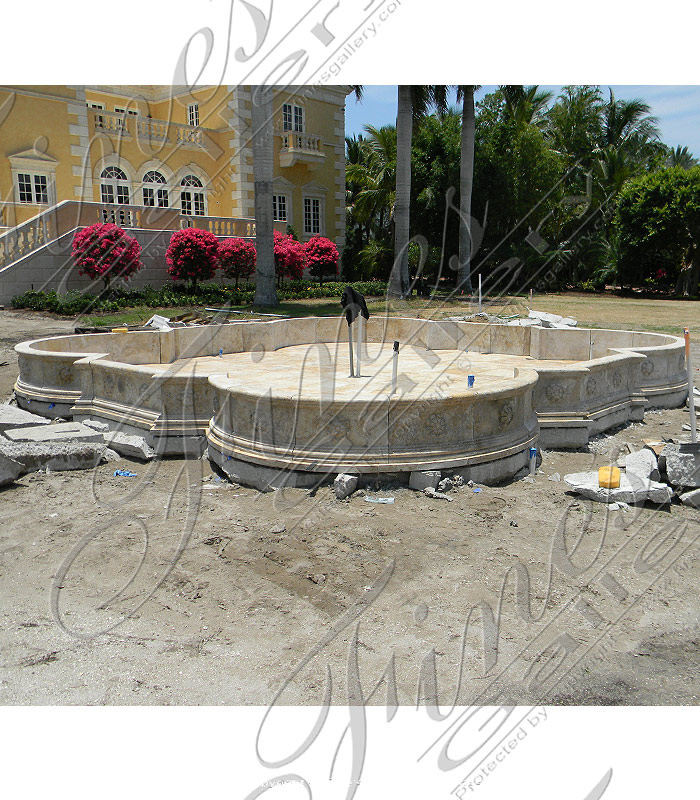 Quatrefoil Pool Surround