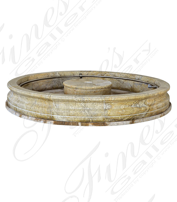Granite Pool Basin with Stainless Waterjet Sprayring ( Set ) 