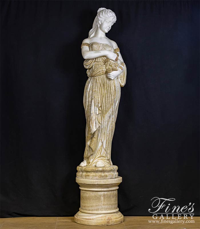 Beautiful Goddess Onyx Statue
