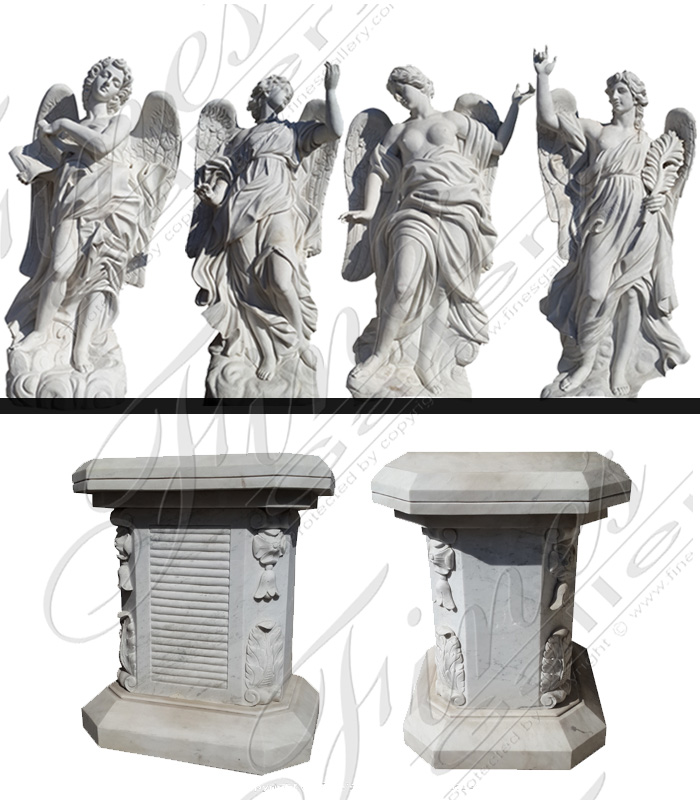 Marble Four Seasons Angel Statues