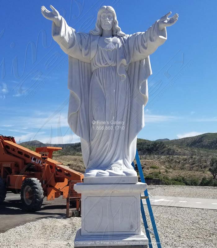 Marble Statue of Jesus Christ