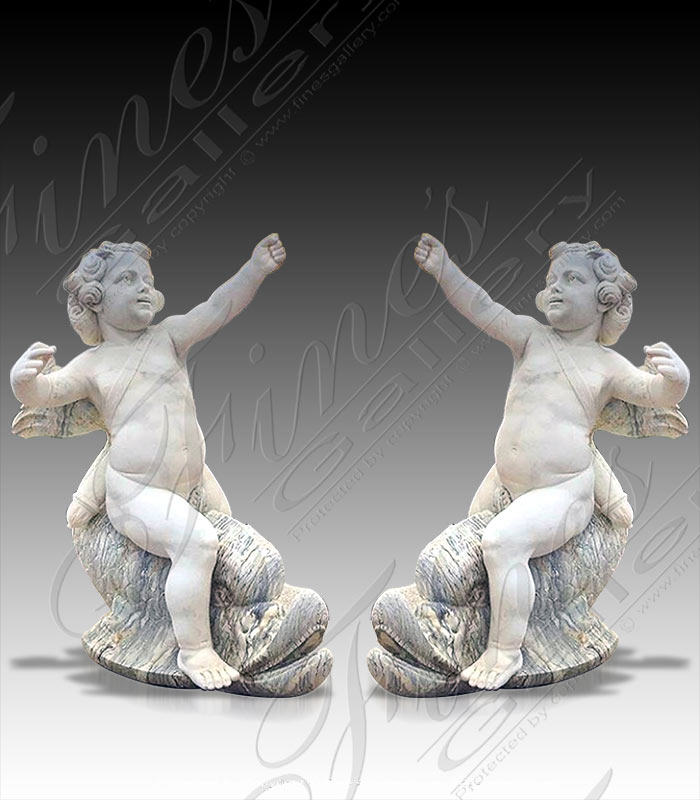 Antique Style Cherub Fish