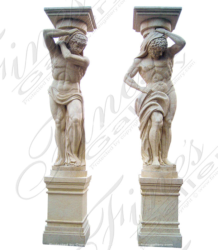 Old World Hercules Marble Colu