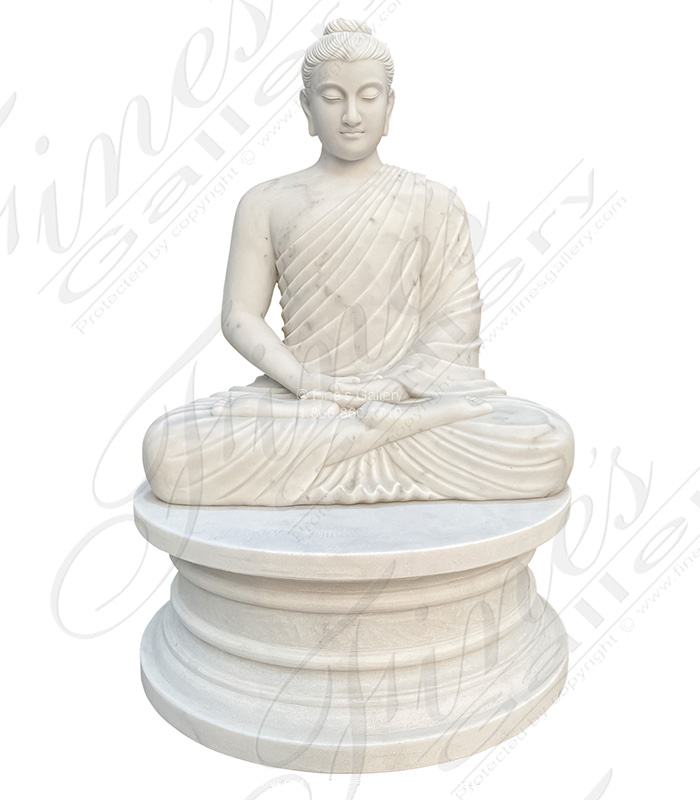 Solid Marble Buddha Statue