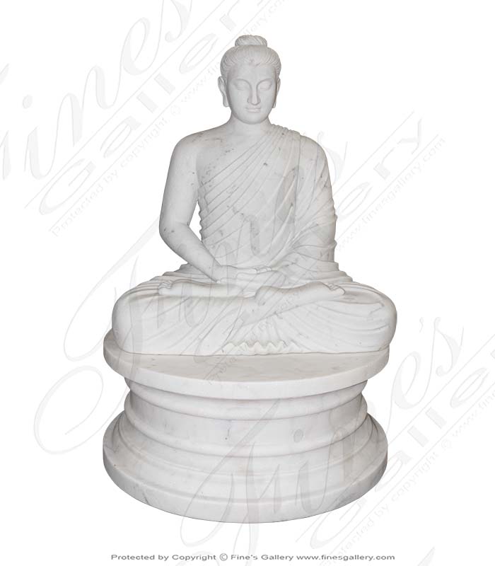 Solid Marble Buddha Statue