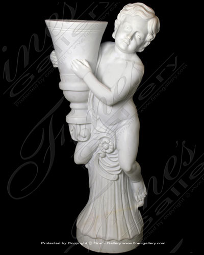 Cherub Vase