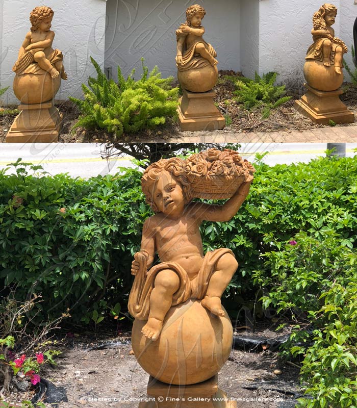 Four Seasons Statue Set