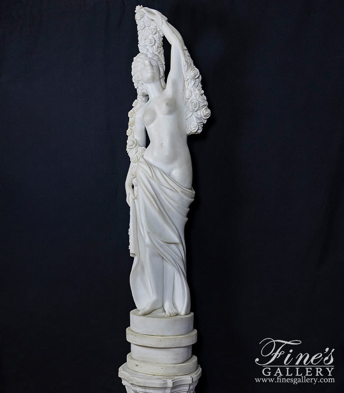 Flora Marble Statue