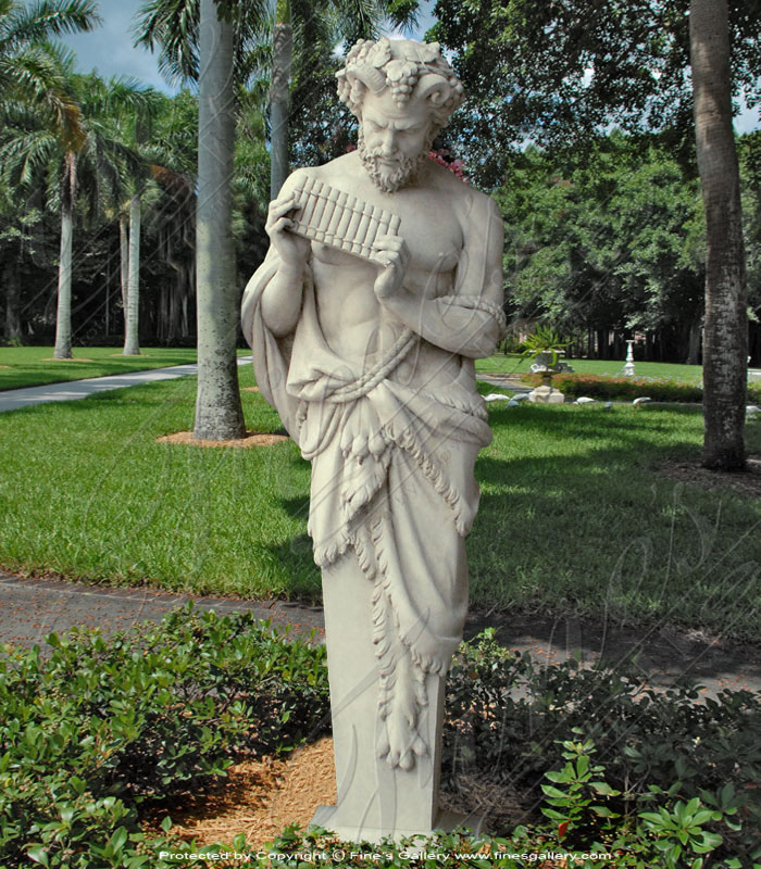 White Marble Statue