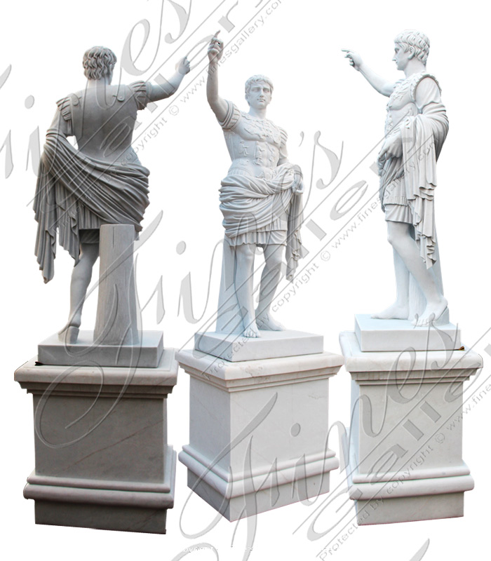 Marble Augustus of Prima Porta Statue