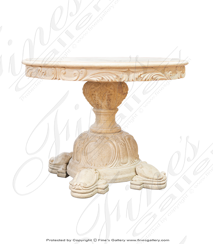 Desert Gold Mediterranean Marble Table