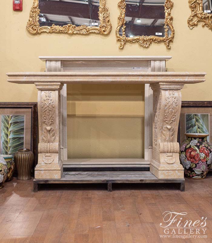 Ornate Marble Side Table