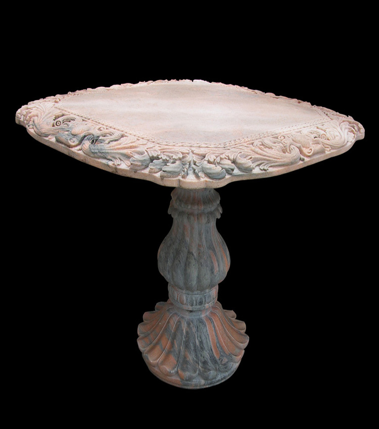 Ornate Acanthus Marble Table