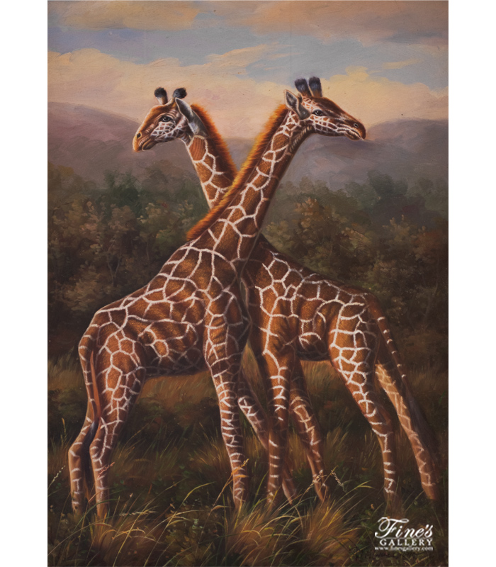 Painting Canvas Artwork  - Almost Twins Canvas Painting - ART-003