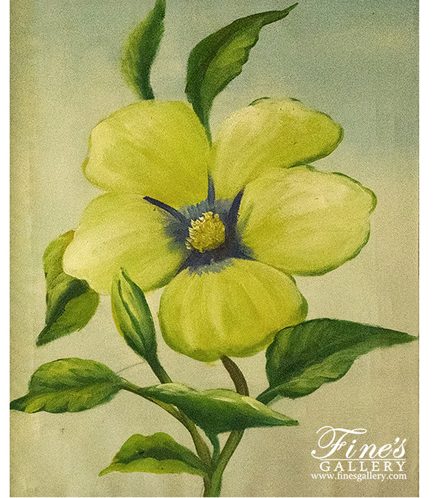 Painting Canvas Artwork  - Yellow Flower Canvas Art - ART-045