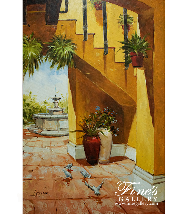 Painting Canvas Artwork  - Exterior Design Canvas Art - ART-053