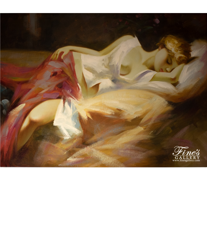 Painting Canvas Artwork  - Resting Canvas Painting  - ART-080