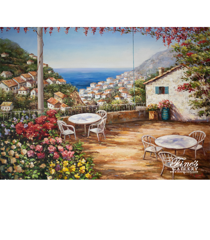 Painting Canvas Artwork  - Lunchtime Canvas Painting  - ART-086