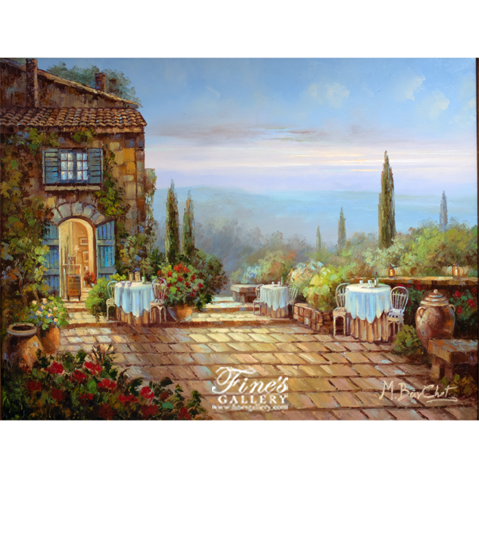 Painting Canvas Artwork  - A Magical Evening Canvas Painting - ART-102