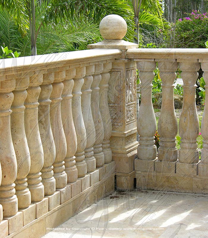 Marble Balusters  - Antique Style Marble Baluster - BAL-046