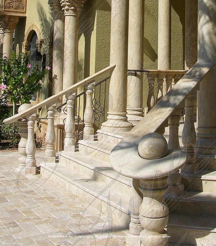 Marble Balusters  - Stair Case Marble Baluster - BAL-047