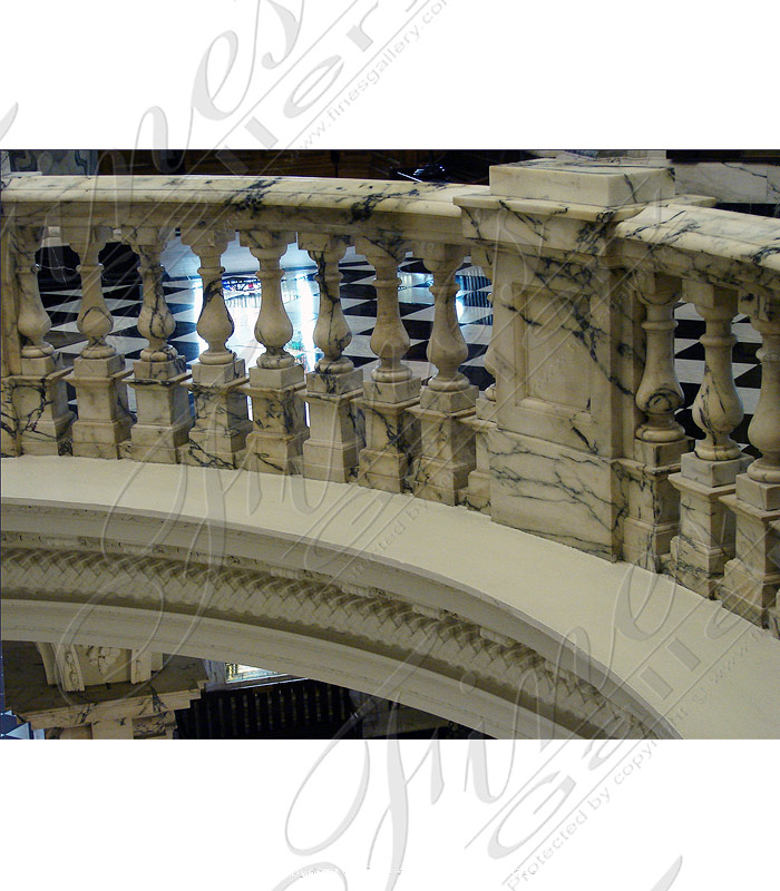 Search Result For Marble Balusters  - Verdi Nuvoloso Balustrade - BAL-062