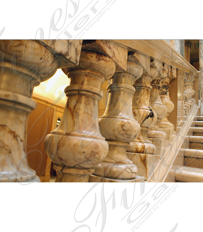 Search Result For Marble Balusters  - Fior Di Pesco Marble Baluster - BAL-070