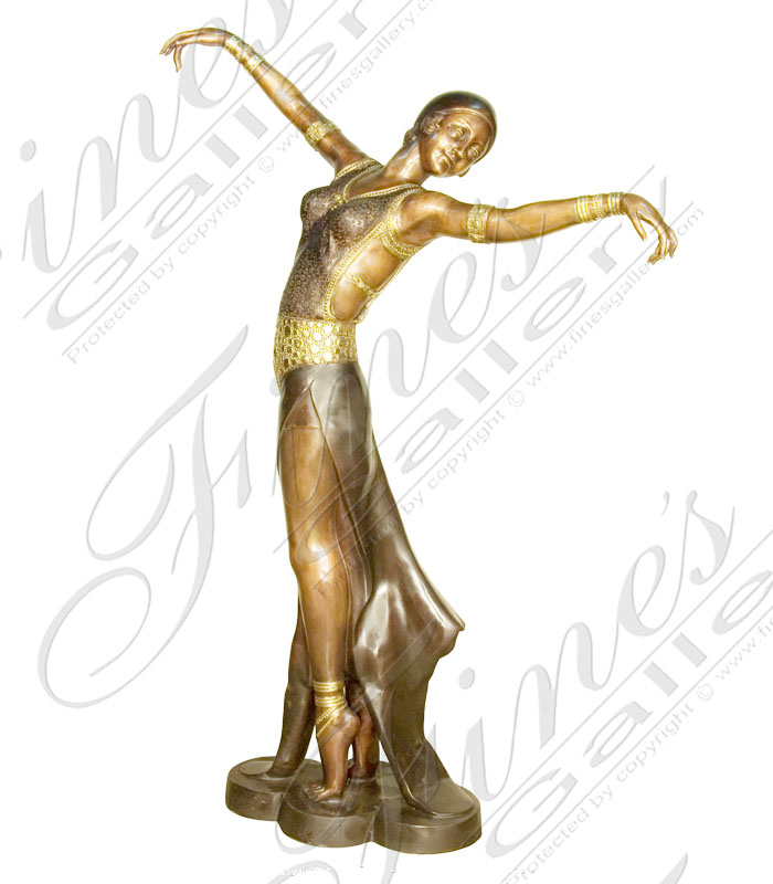 Bronze Fountains  - Bronze Dancer Fountain - BF-1023