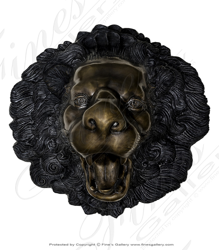 Search Result For Bronze Fountains  - Classic Lion Head Bronze Fountain - BF-167