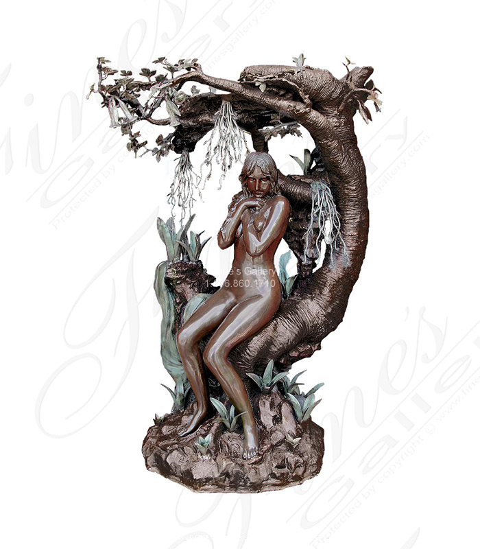 Bronze Fountains  - The Water Maiden Bronze Fountain - BF-504