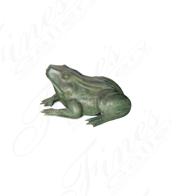 Bronze Fountains  - Bronze Frog Fountain - BF-375