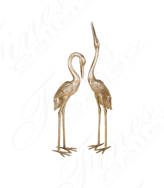 Search Result For Bronze Fountains  - Bronze Heron Fountain - BF-704