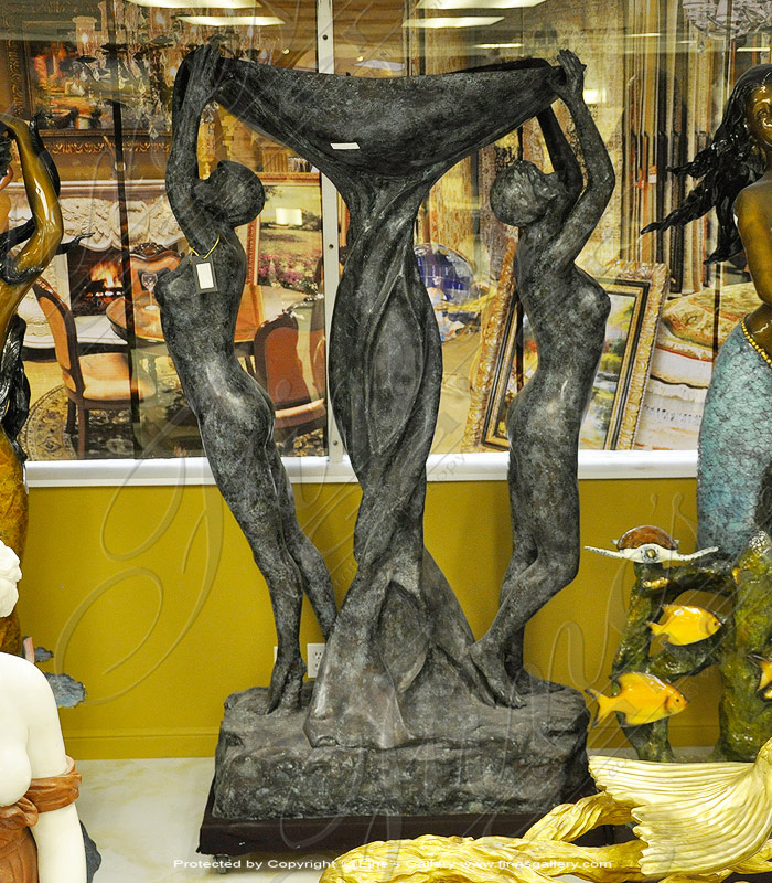 Search Result For Bronze Fountains  - The Water Maiden Bronze Fountain - BF-504