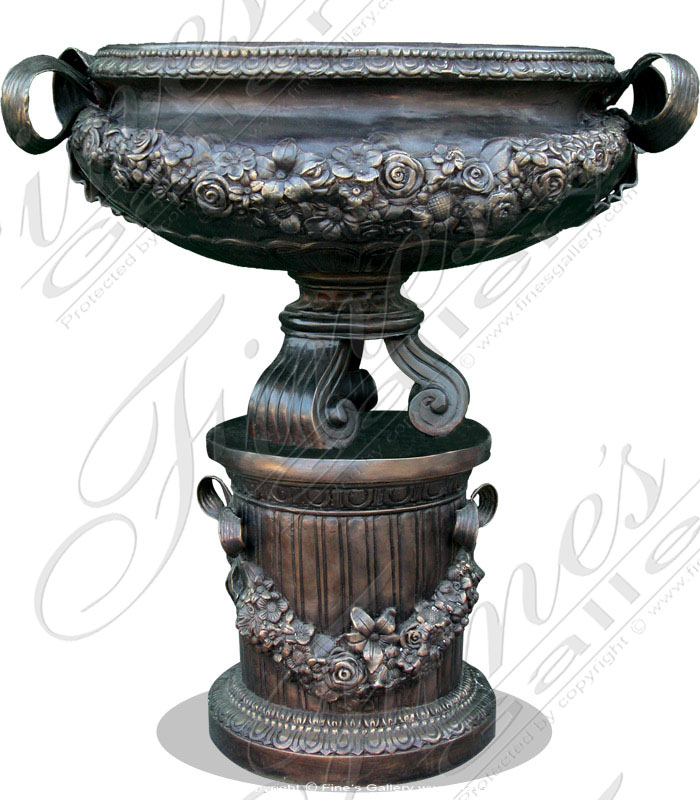 Bronze Planters  - The Greek Planter - BP-112