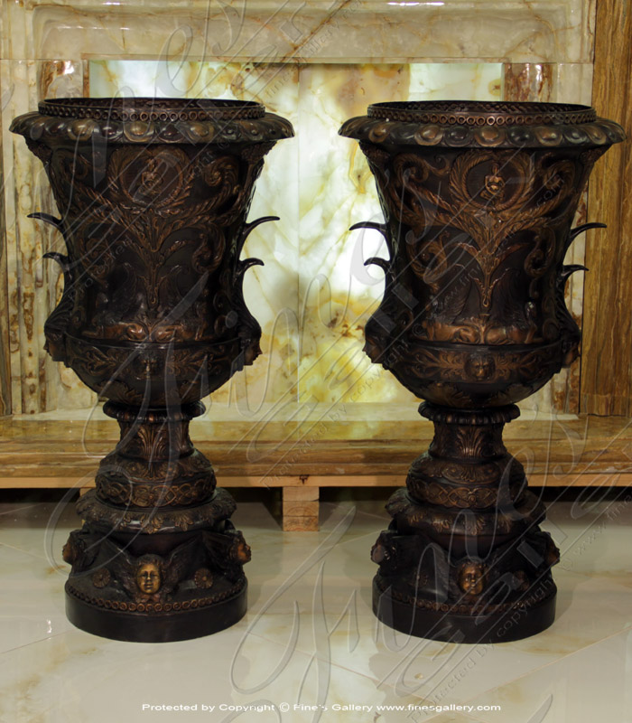 Bronze Planters  - Mythical Highlight Planter - BP-131