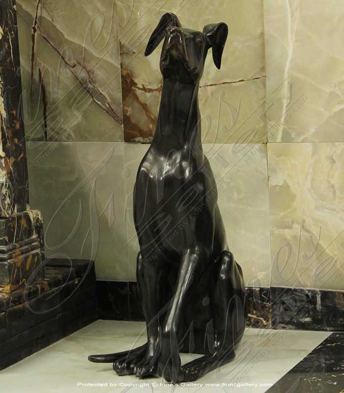 Bronze Statues  - Great Dane Bronze Statue - BS-1069