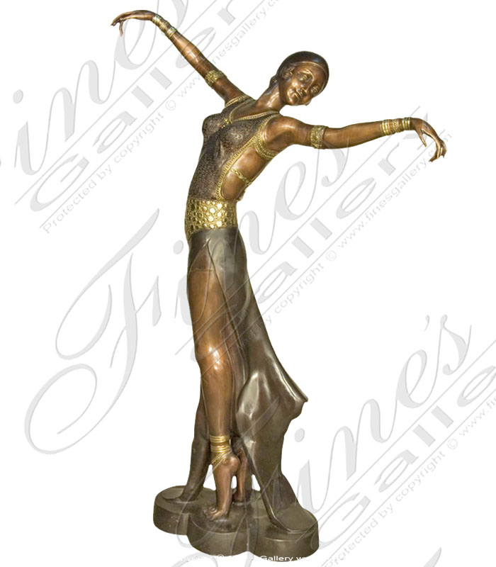 Bronze Statues  - Bronze Graceful Dancer - BS-1210