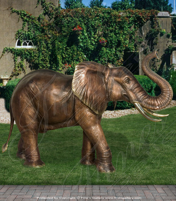 Bronze Statues  - Bronze Elephant - BS-1211