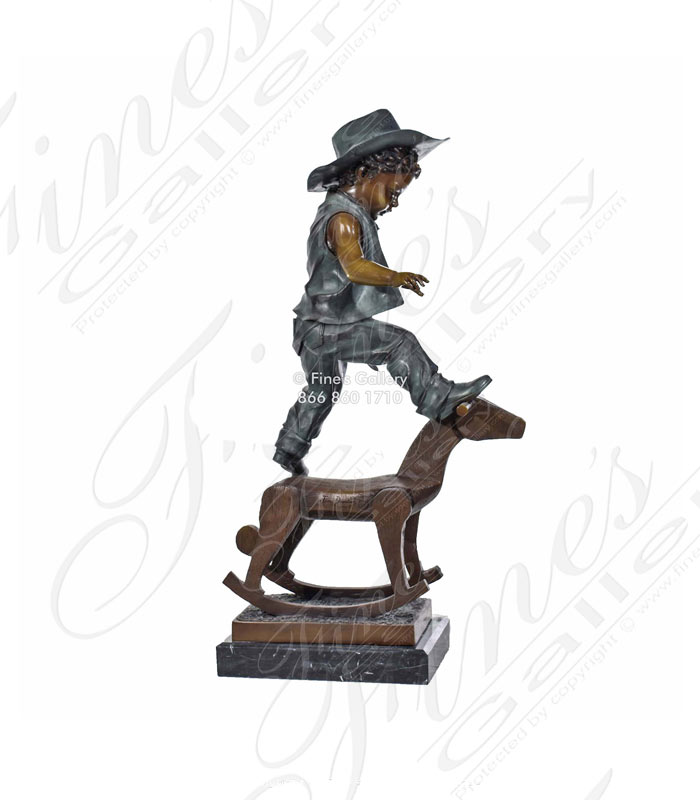 Bronze Statues  - Ridem Cowboy - BS-1226