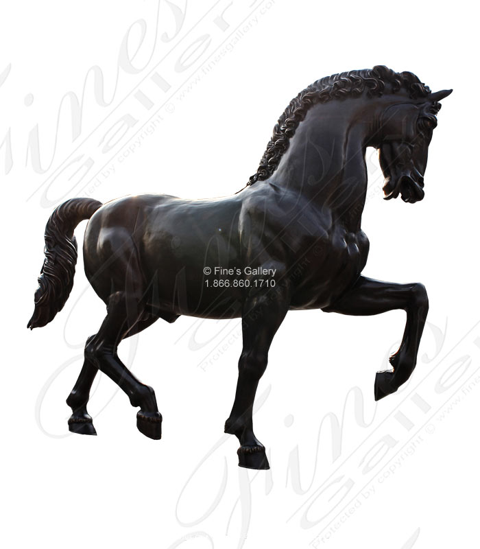 Search Result For Bronze Statues  - Wild Stallion - BS-270